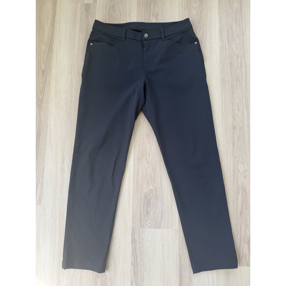 Lululemon ABC Classic-Fit Pant 5 Pocket 32x30 Warpstreme Obsidian LM5AO1S